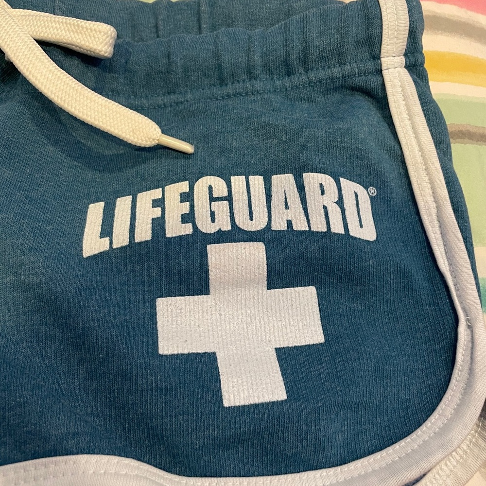 Newport Beach lifeguard short shorts